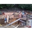 retaining wall construction