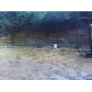 retaining wall construction