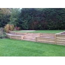 timber retaining wall 